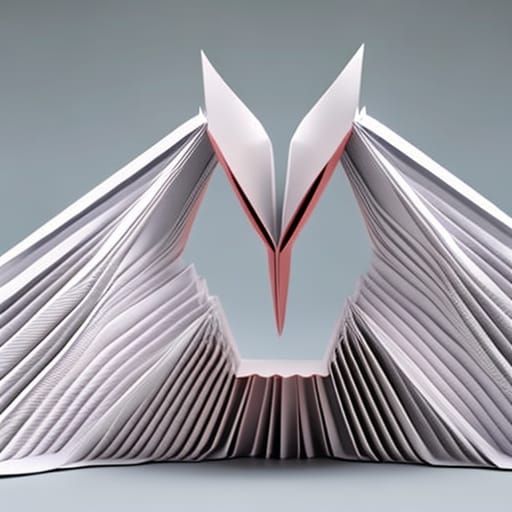 Dante Embraces Geryon: Origami Papercraft in 8K