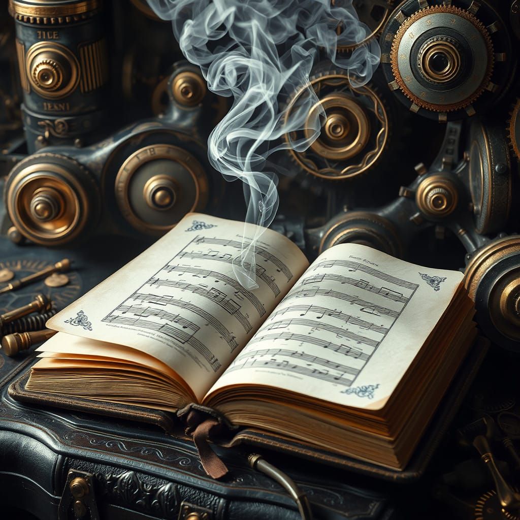Steampunk Renaissance Book of Ancient Secrets Unfolds