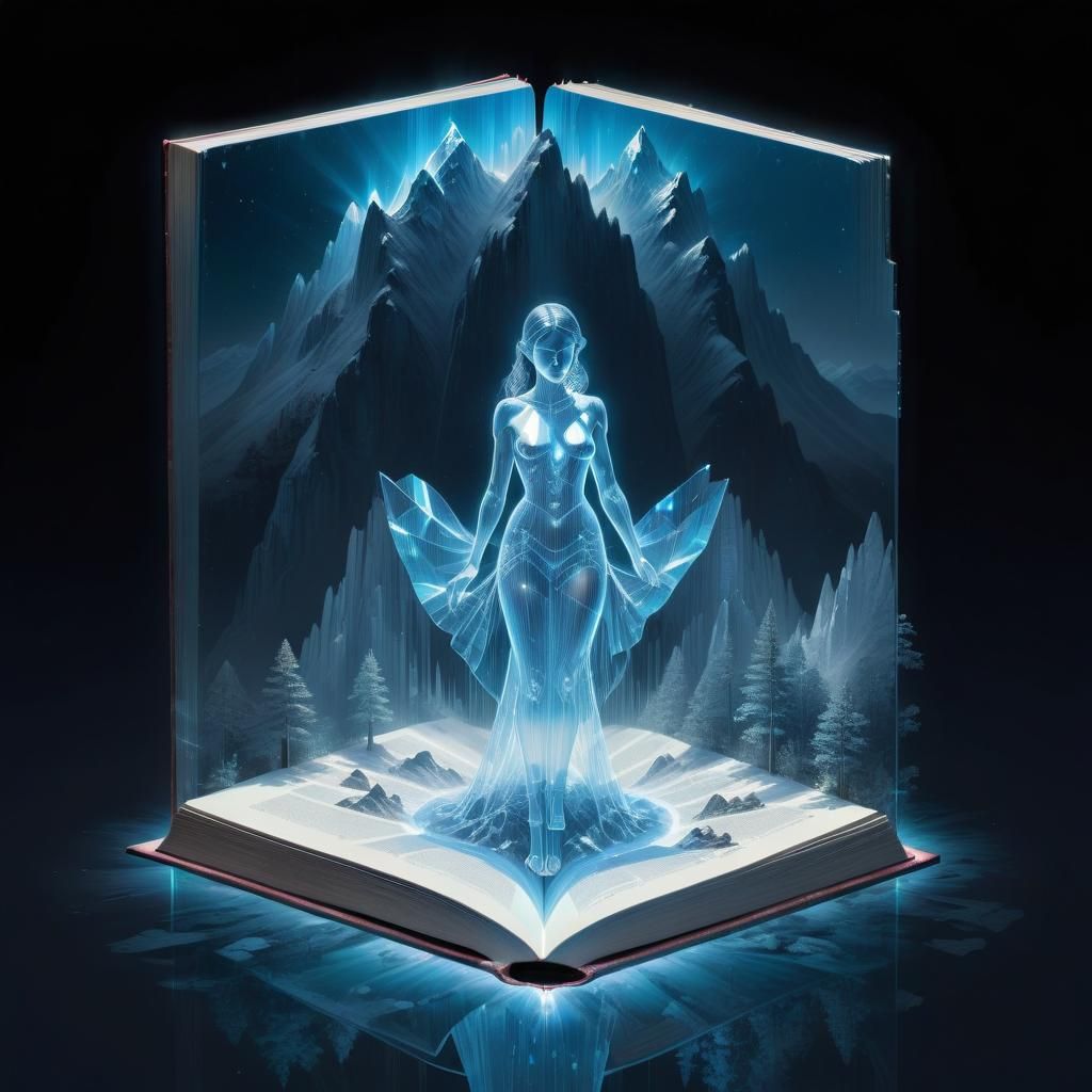 Holographic Story Book.