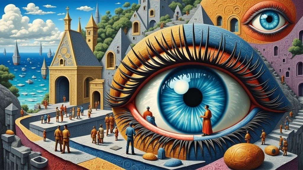 Minimalist Line Art Illustration in DocArt Style