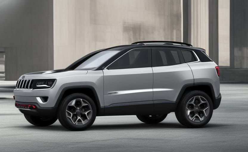 Jeep Canes Venatici Concept: Cyberpunk Electric Crossover