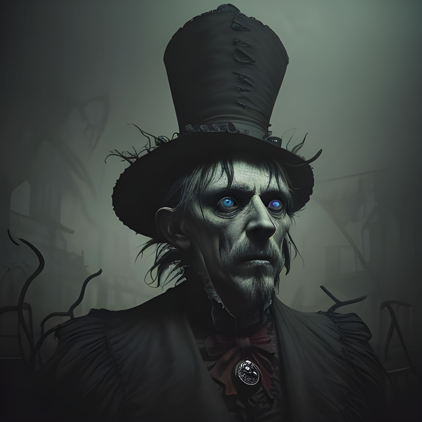 Creepy Jack the Ripper in Autochrome Style