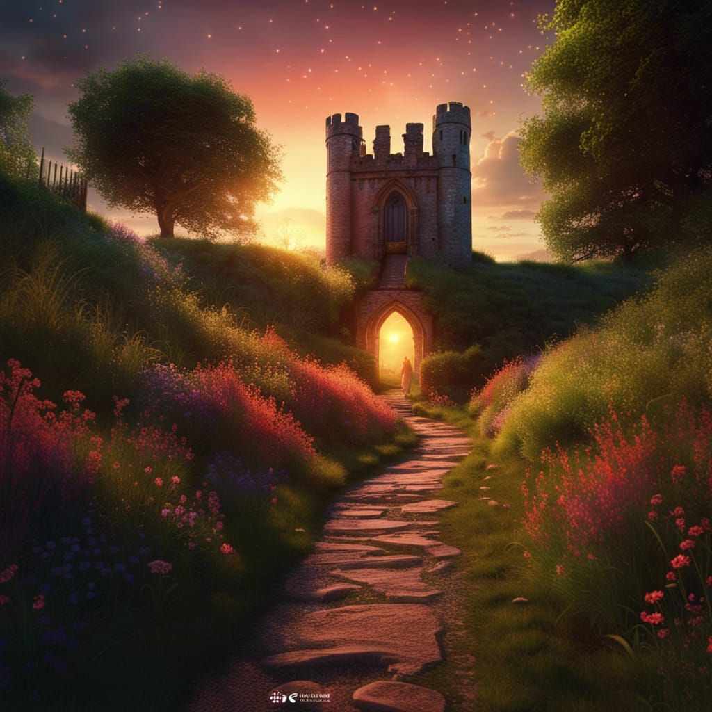 Glastonbury Tor: Gateway to Fairy Realm at Sunset