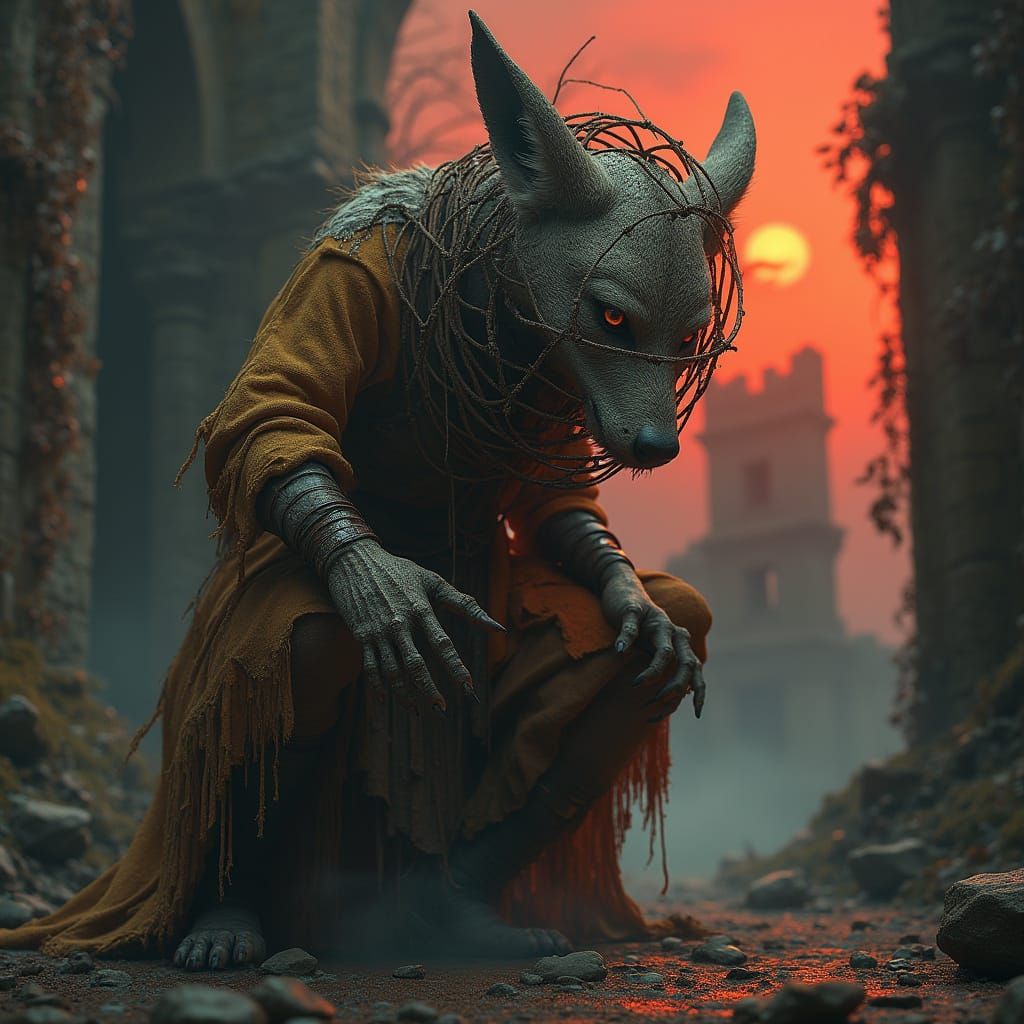 Feral Jackal Goddess Breaks Free from Ancient, Mystical Cage