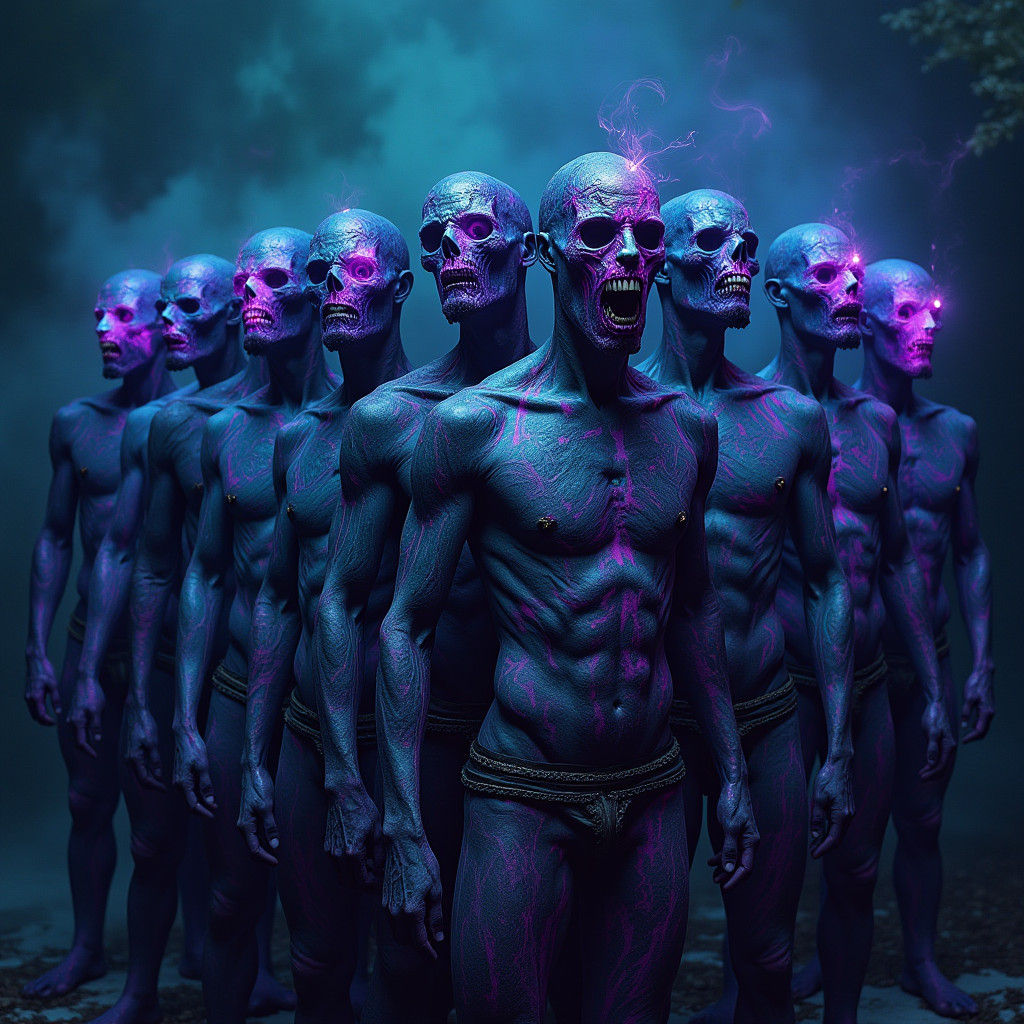 Ethereal Death Metal Band Glows with Neon-Lit Psychedelia