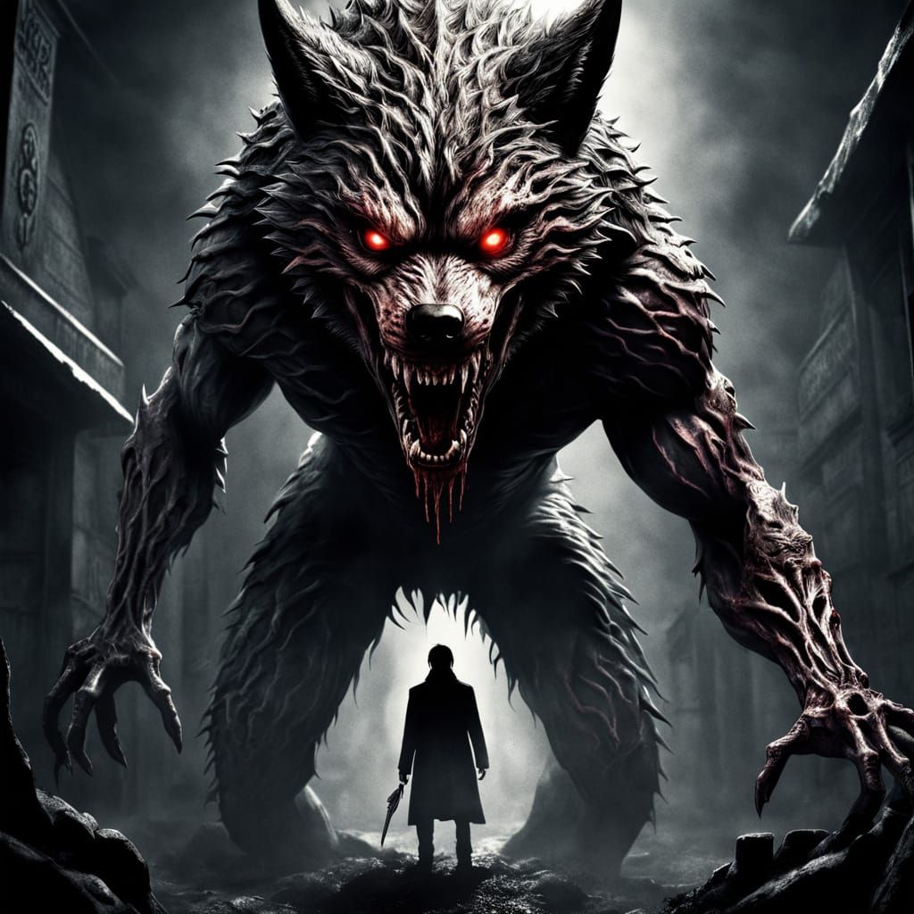 Horror Poster: Man's Inner Beast Revealed