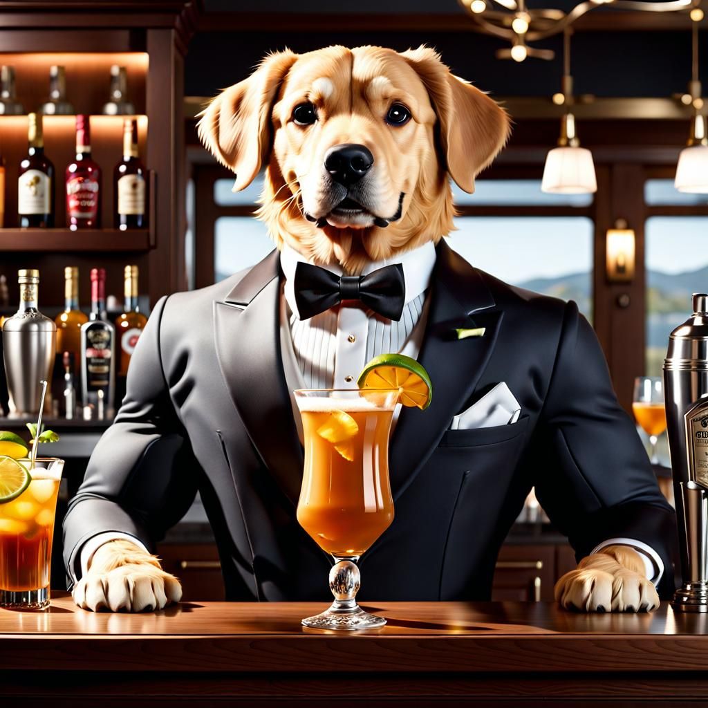 Bartender dog 14