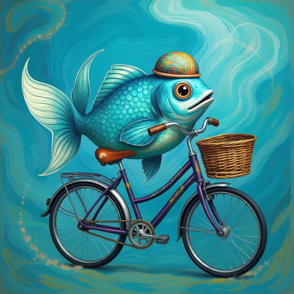 Fish on a Bike