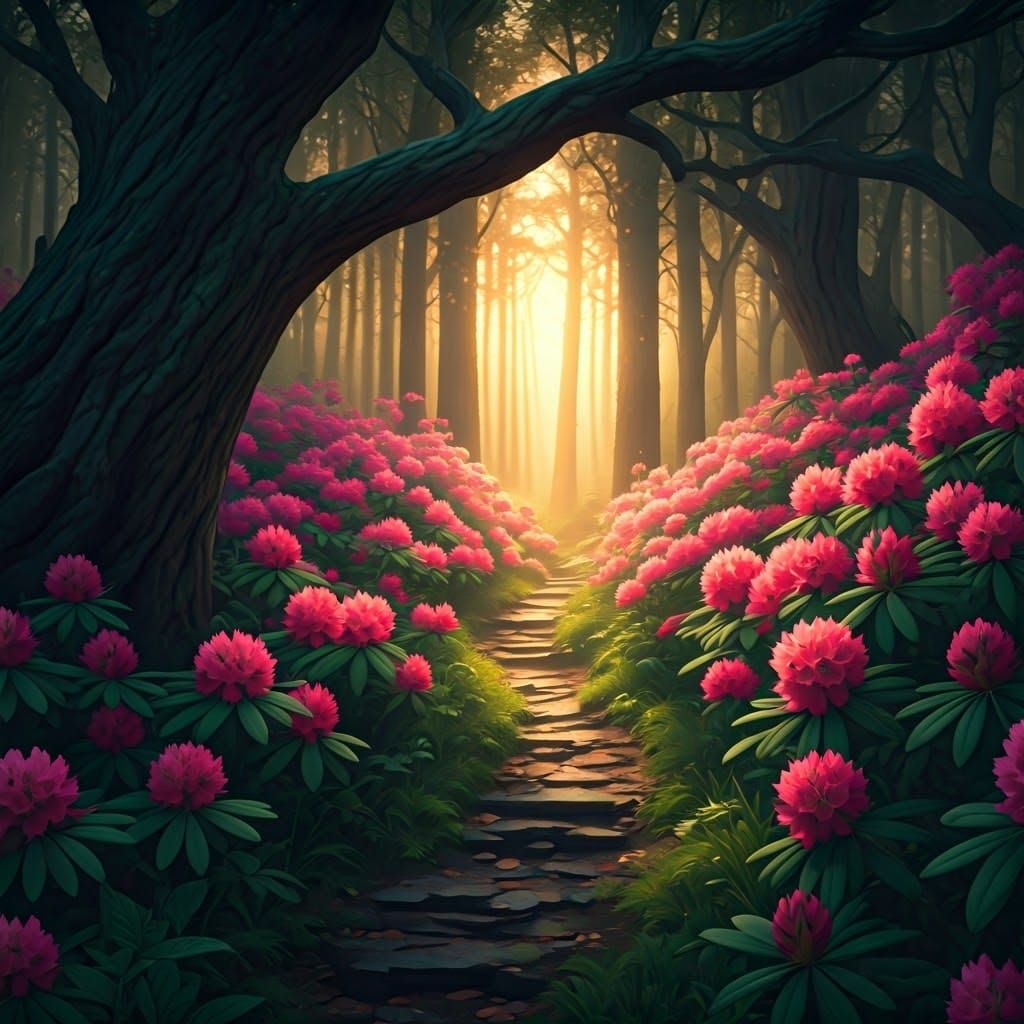 A mystical forest