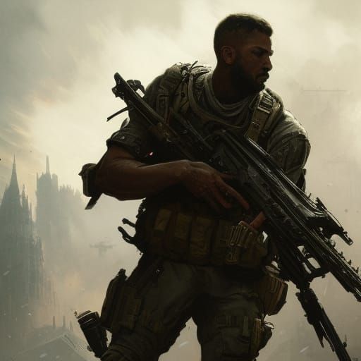 Call of Duty: Dark Fantasy Concept Art in 8K
