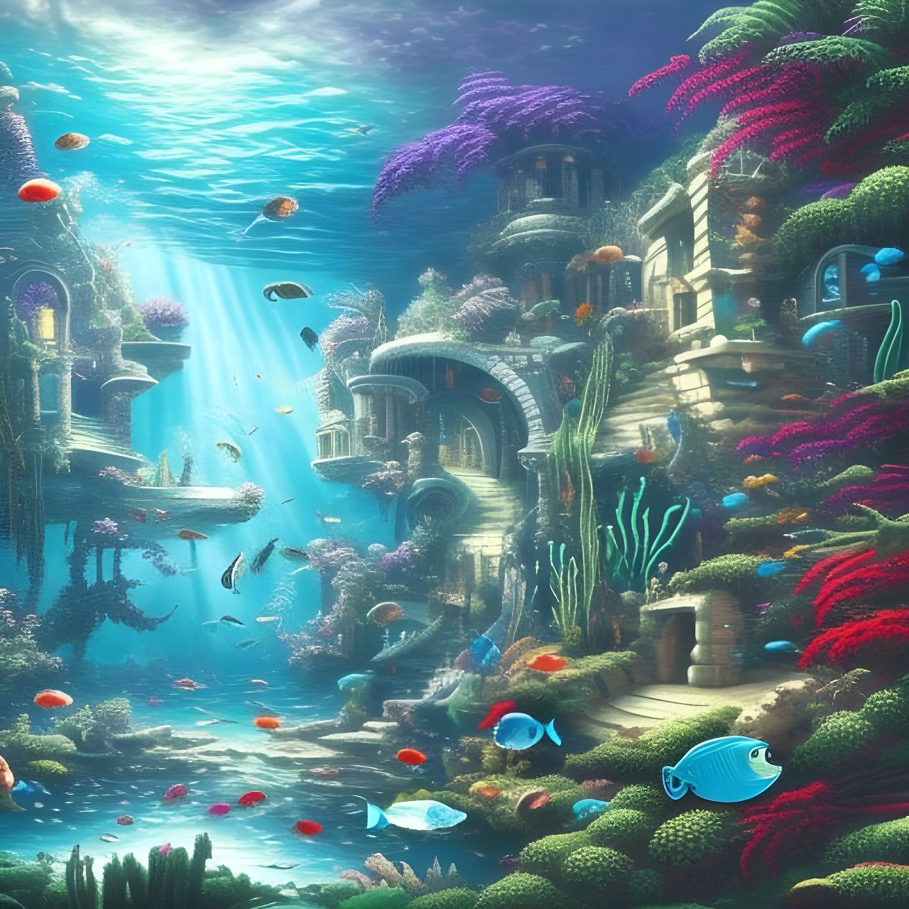 Serenity underwater