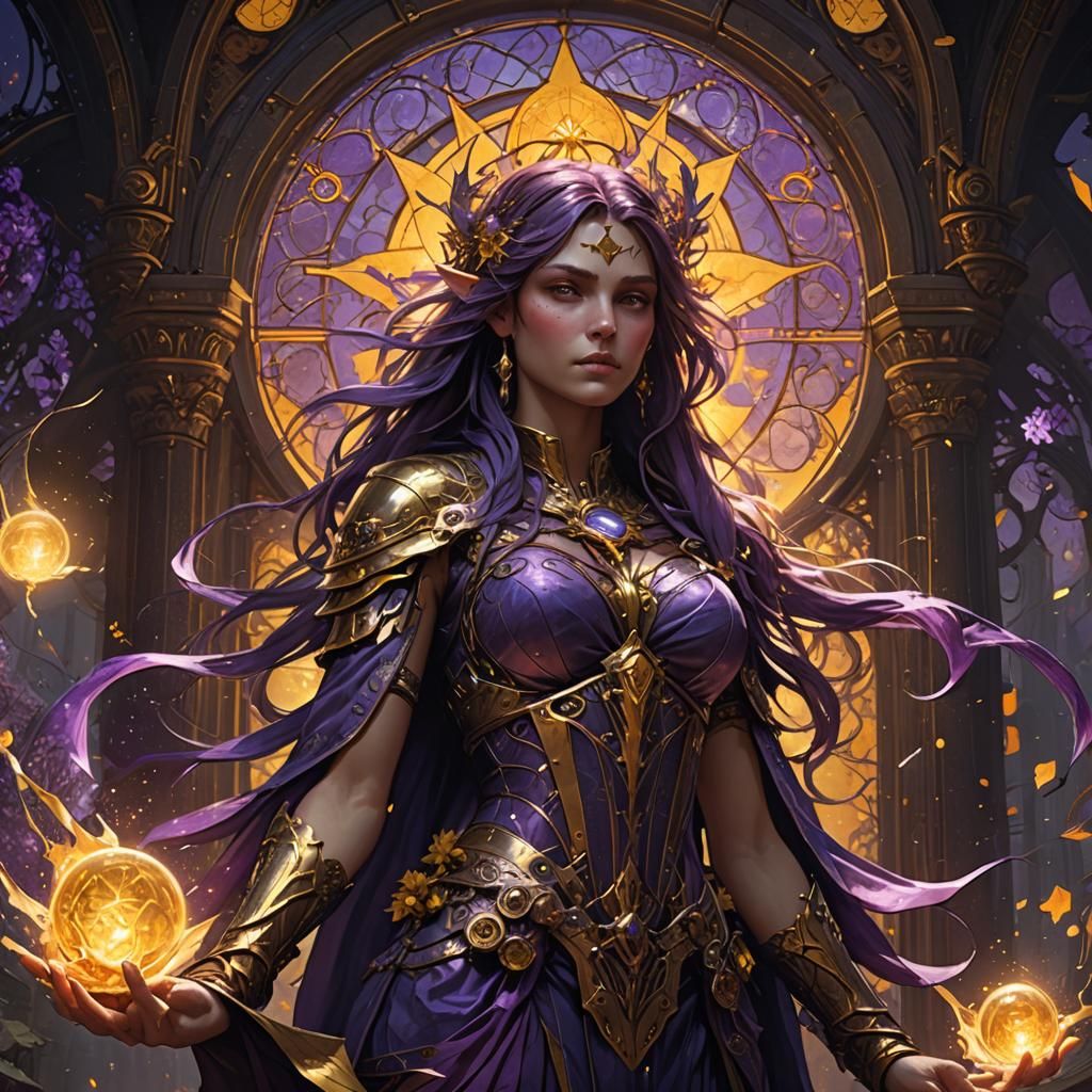 Morning Star: Dark Fantasy Art in 8k Resolution