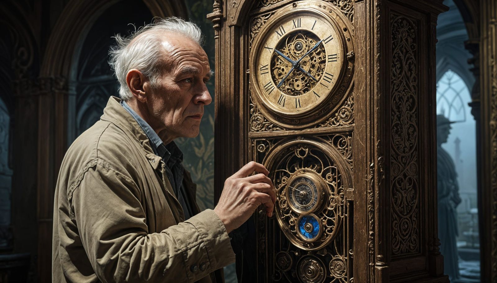 Time Traveler Contemplates Grandfather Paradox in Haunting S...