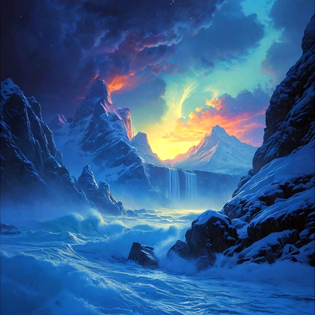 Cinematic Landscape Art Inspired by Gilbert Williams