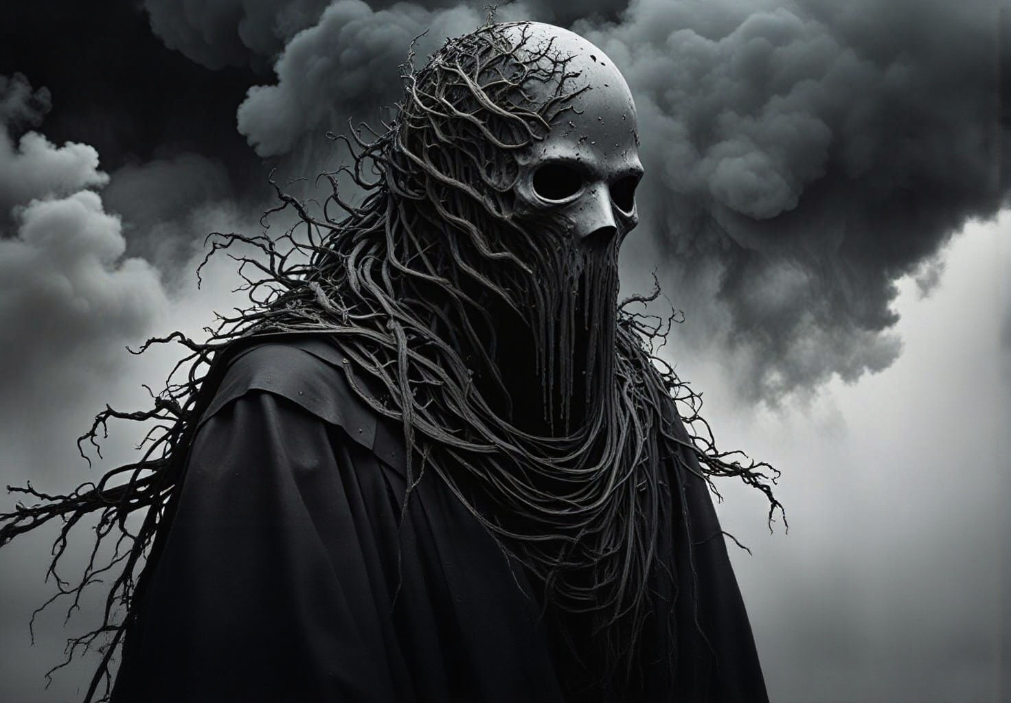 Darkness Consumed by Malignant Fungal Growth