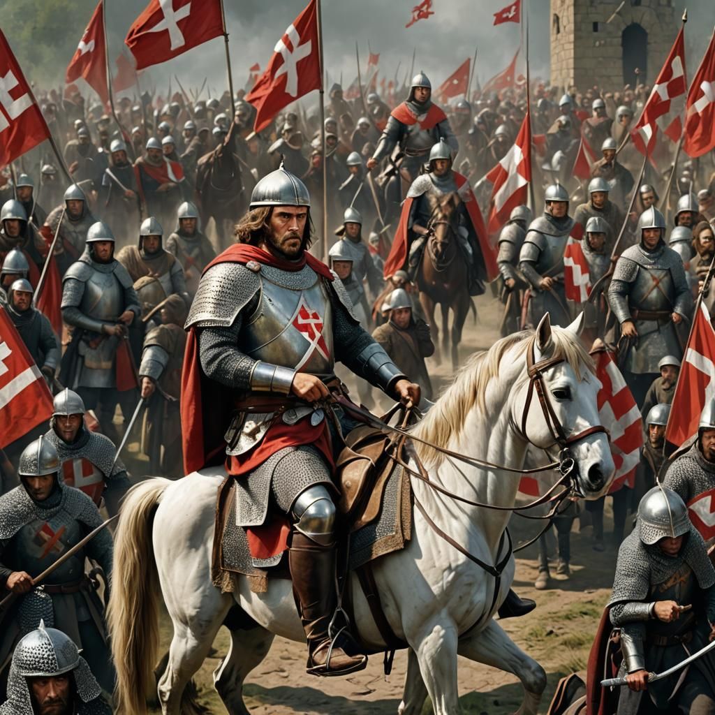 12th Century Georgian Army on the March