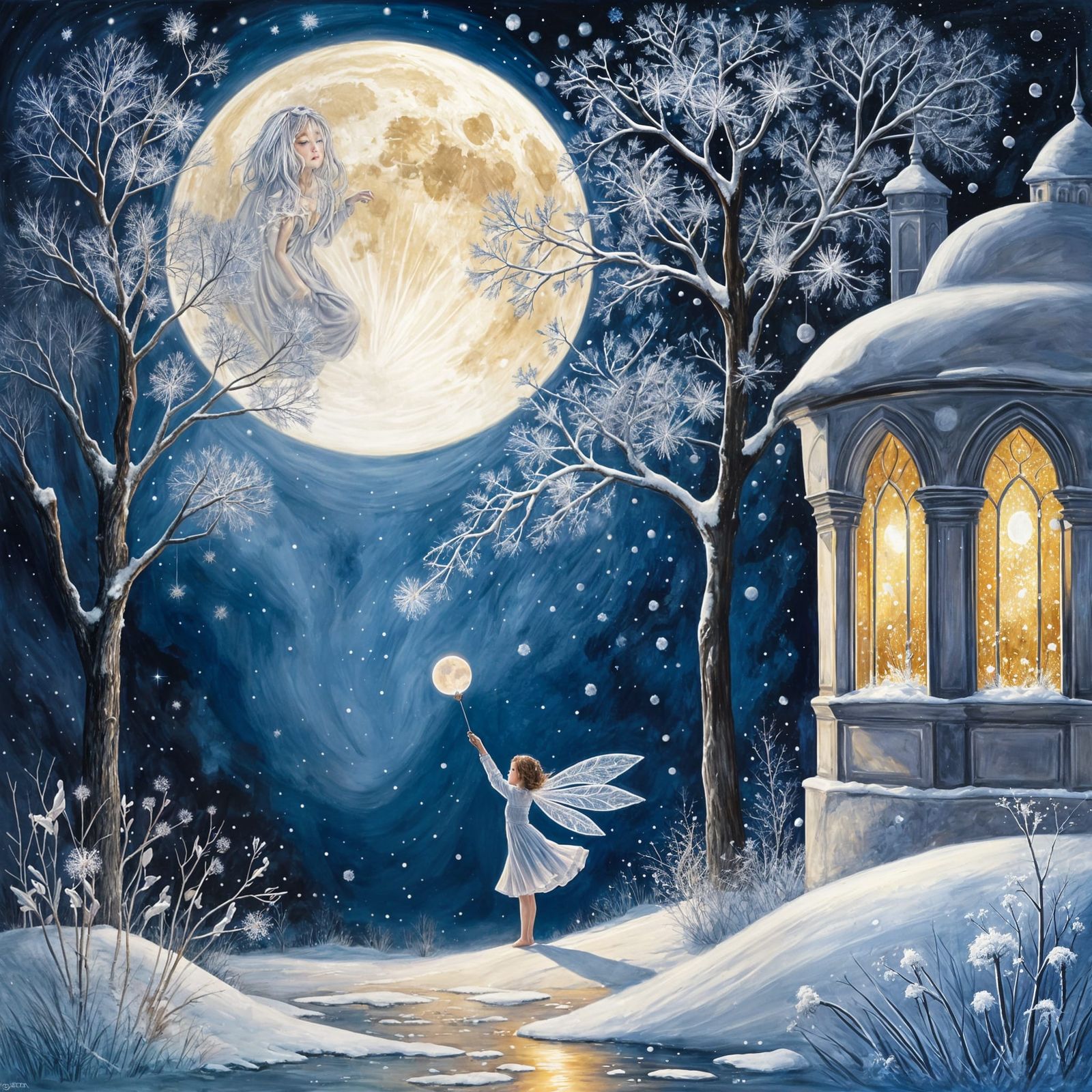 Reaching for the Moon Fairy