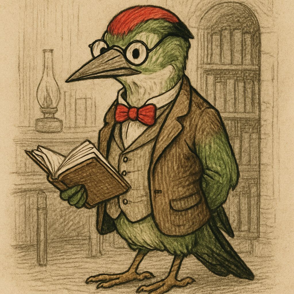 Professor Yaffle AI Image