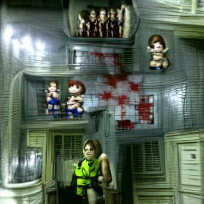 Resident Evil Scene Recreation