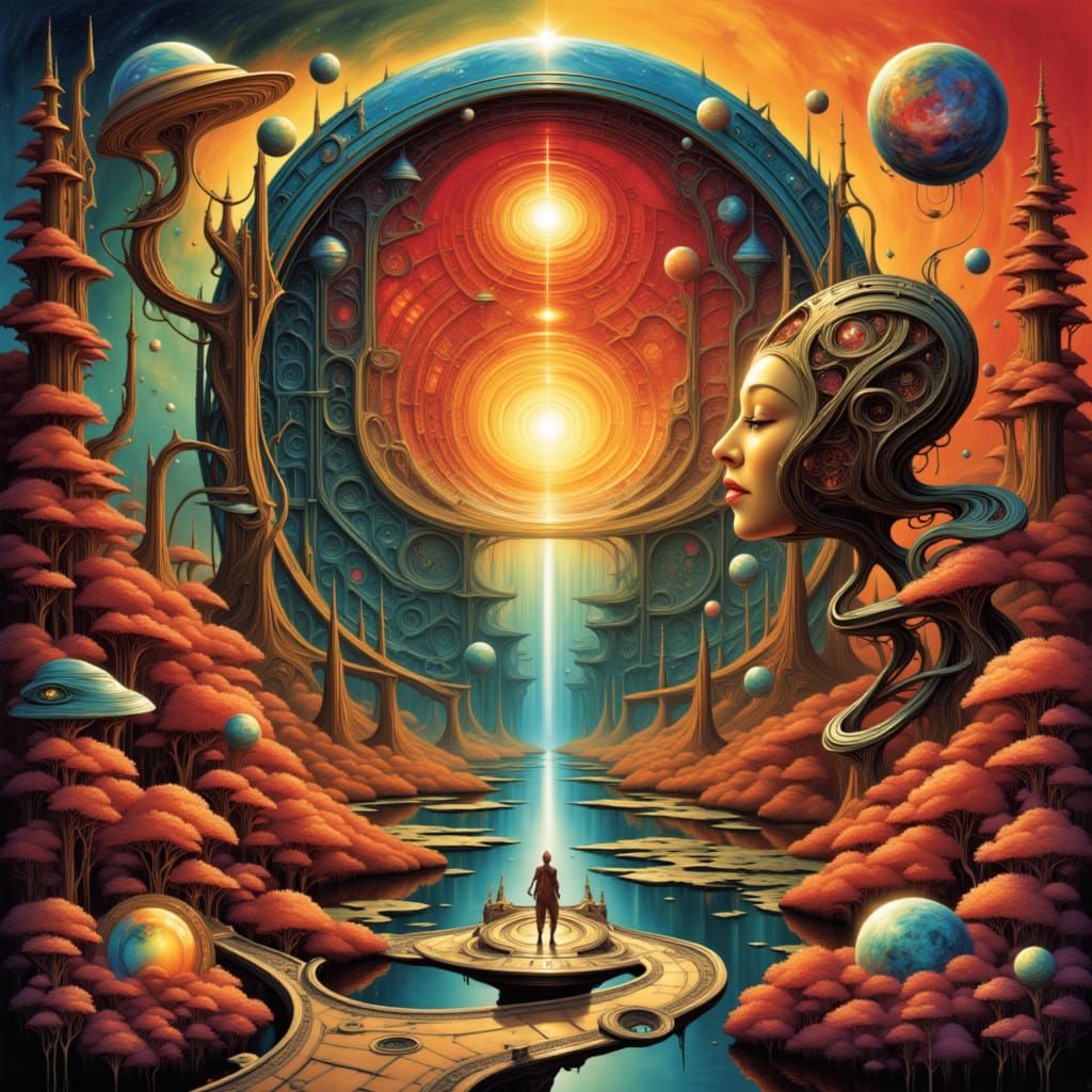 <lora:MY QUIRKY SCIENCE:1.0>

●COMPLEX INTERPLAY OF COSMIC AND MECHANICAL ELEMENTS●