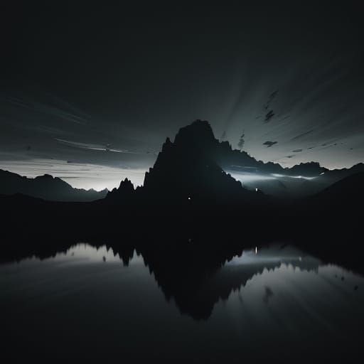 Chrome in Moody Hyperrealistic Digital Art