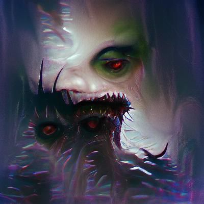 Sinister Nightmare Monster by Rutkowski