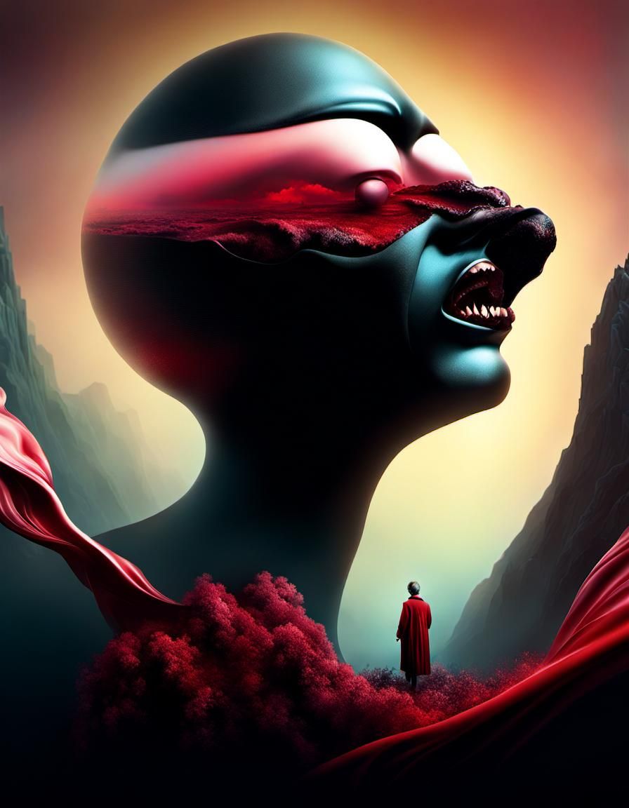 Surreal Digital Art: The Fear of Imperfection