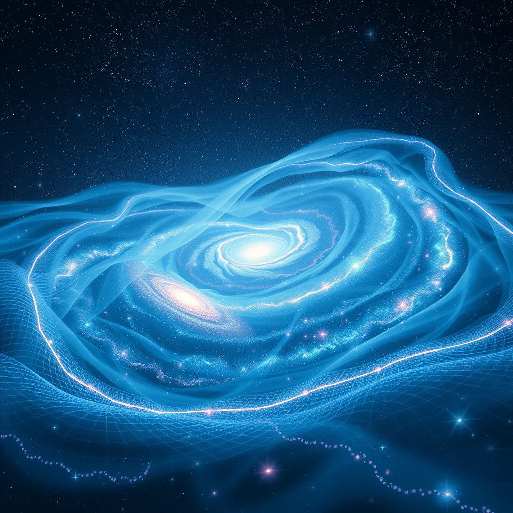 Cosmic Landscape Distorted by Gravitational Waves