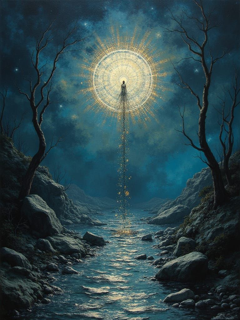 Ceramo-Time Continuum Phosphorescent Art of Hollowness