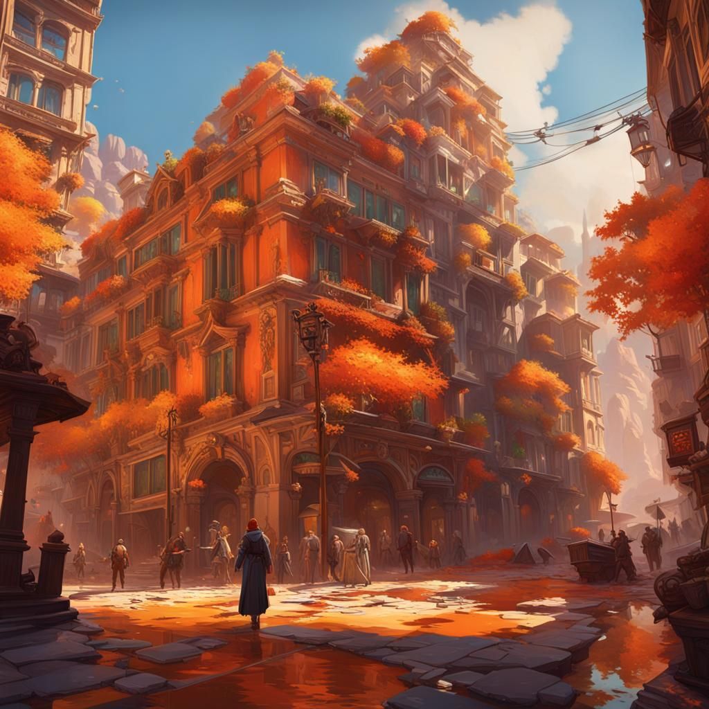 Dynamic Concept Art with Volumetric Lighting