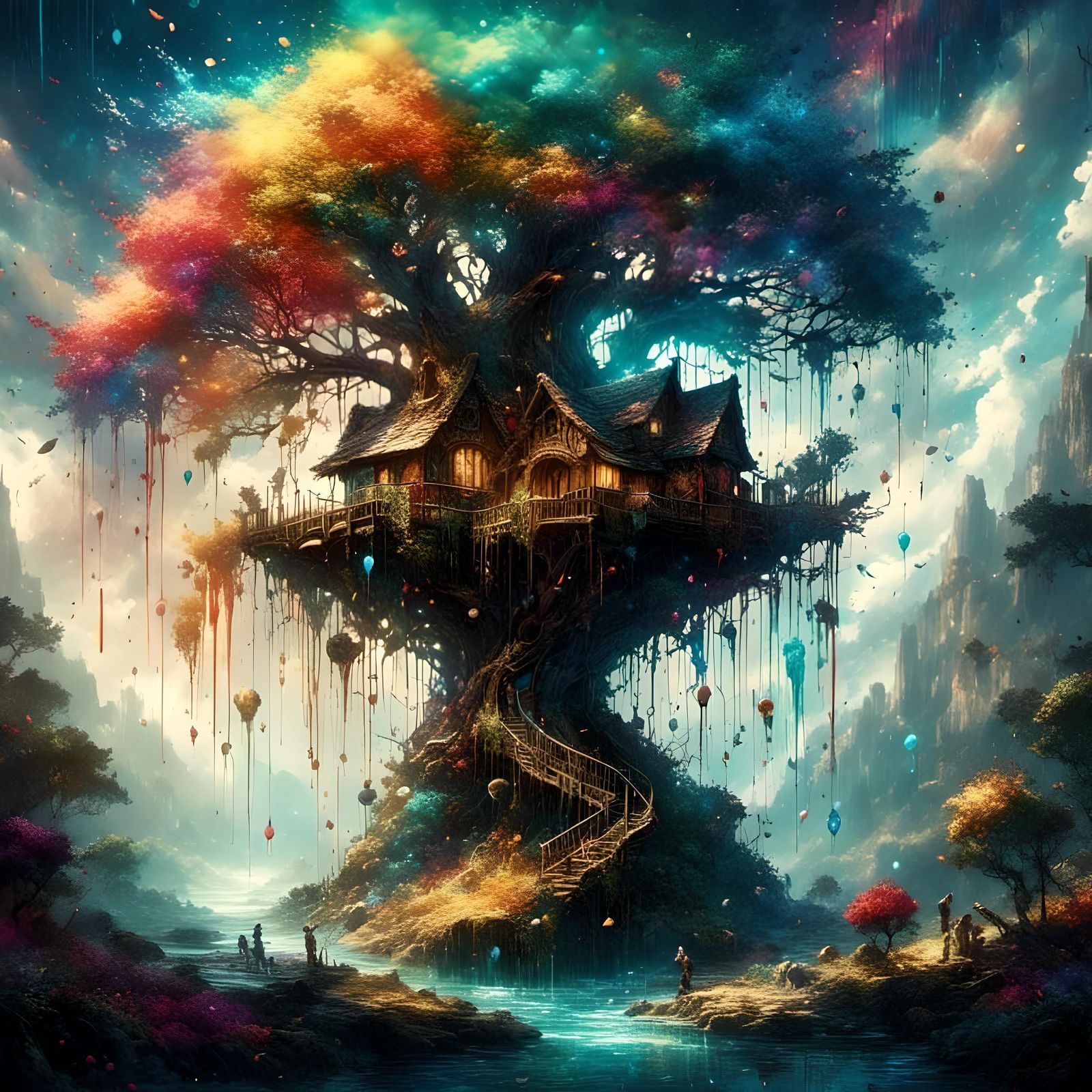 House of the Rainbow Tree