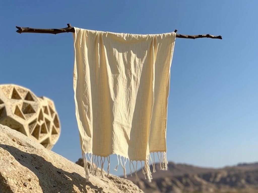 Wabi-Sabi Kalasiris Drying in the Sun