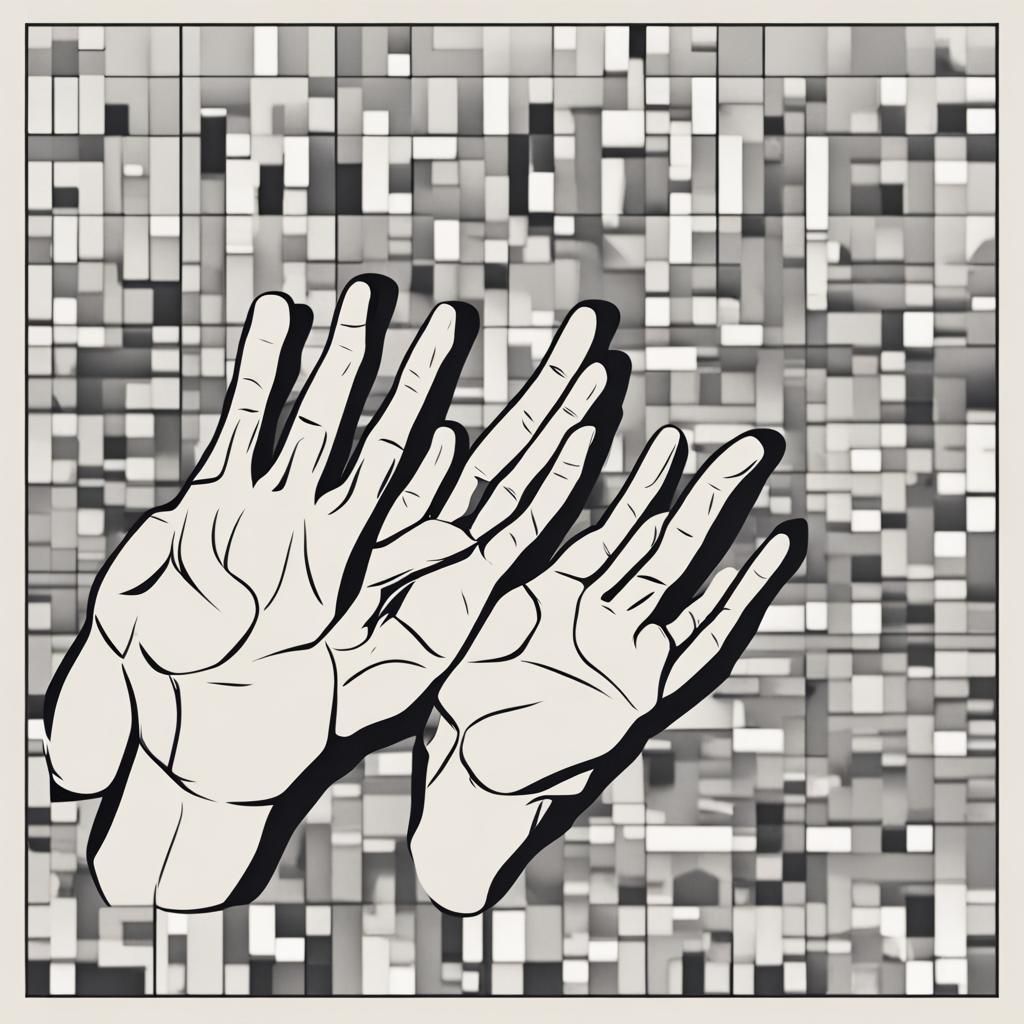 AI Generated Image of Human Hands