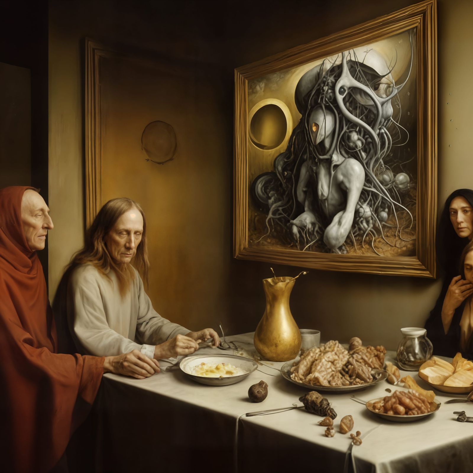 Megre Meal and Modern Art (Modern Art as a Period in Art History ran from the 1860/70s, 100 years until the 1960//70s - ...