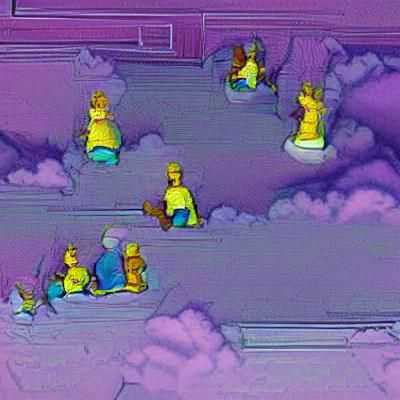 The Simpsons Family Portrait