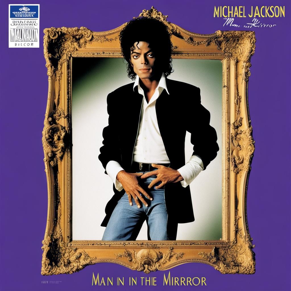 Man in the Mirror: A Michael Jackson Inspired Image