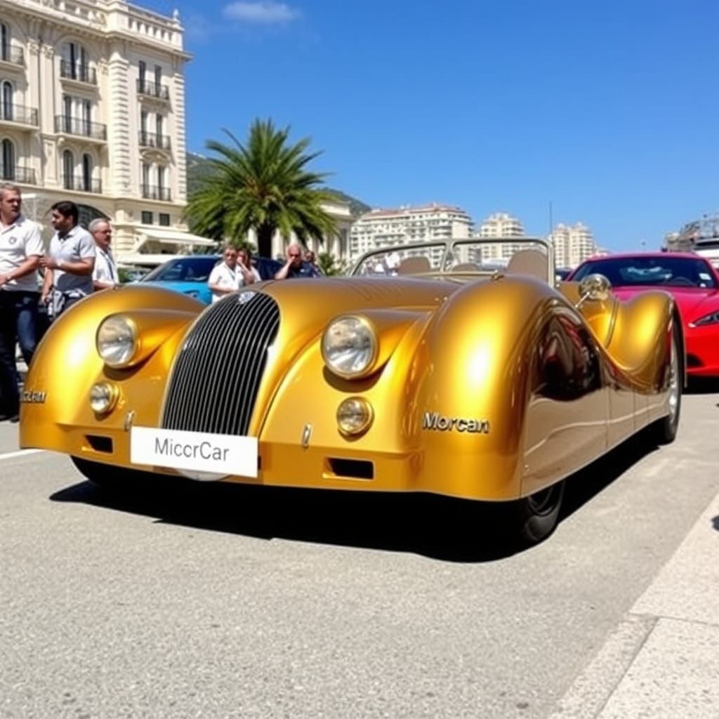 Morgan Car, gold