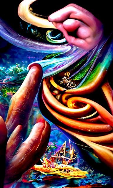 Surreal Admiral Portrait Inspired by Josephine Wall