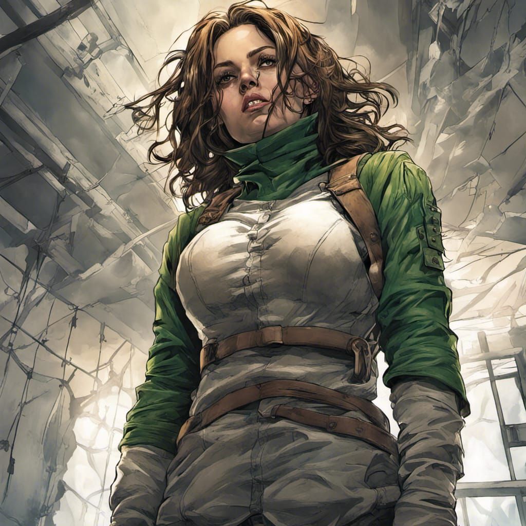 Mystical Woman Restrained: A Dark Fantasy