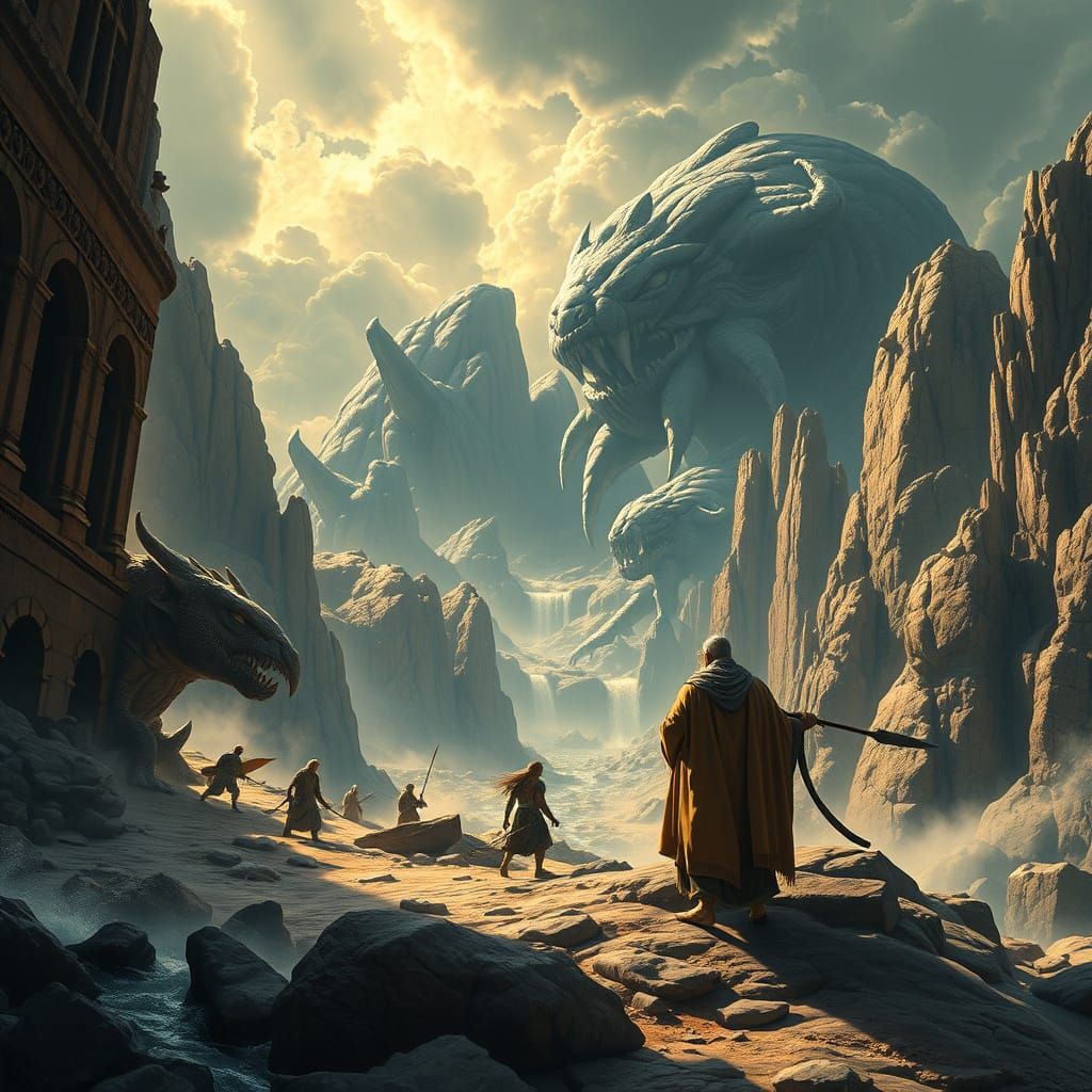 Epic Hero Gilgamesh Seeks Eternal Life