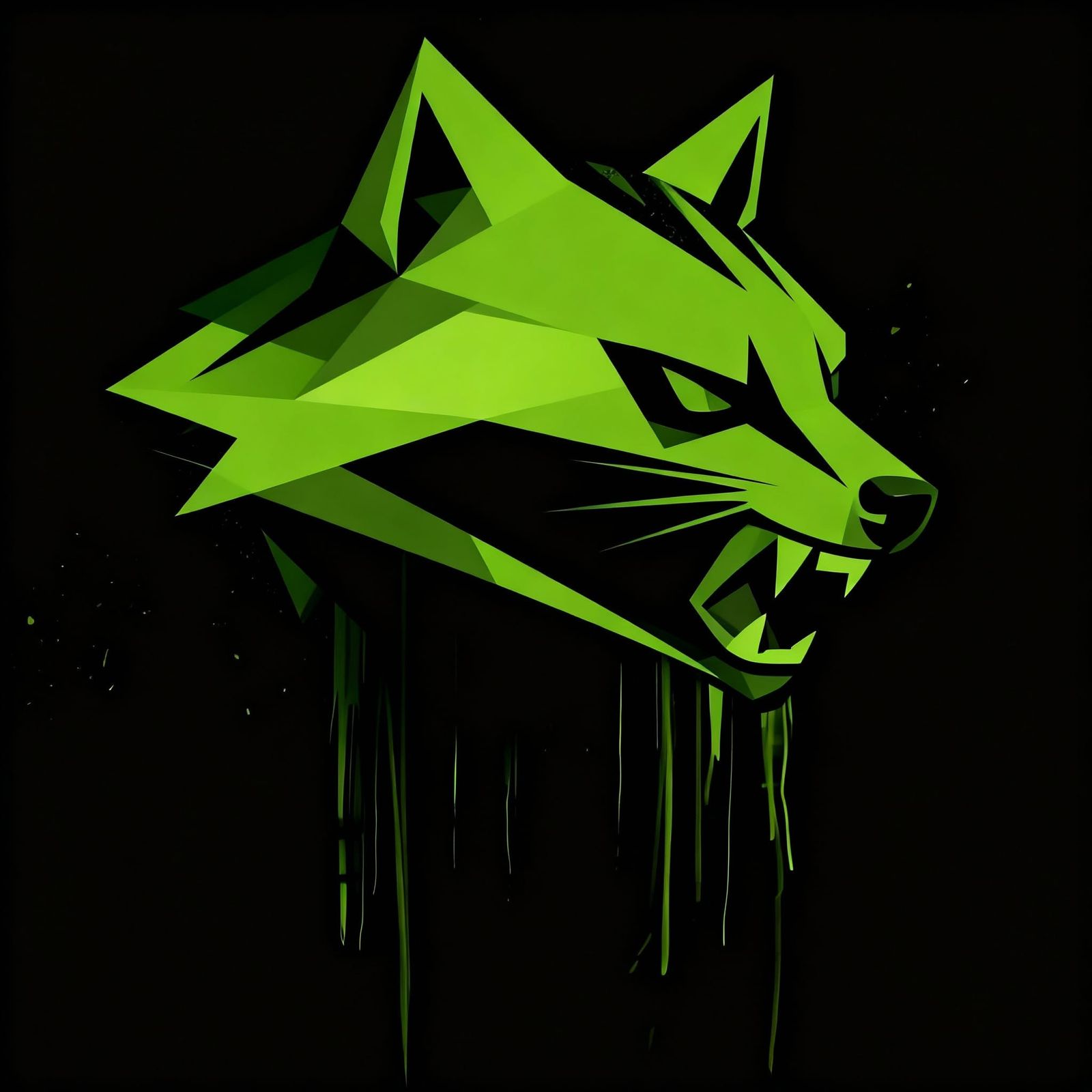 Menacing Binturong Bearcat with Snarling Mouth