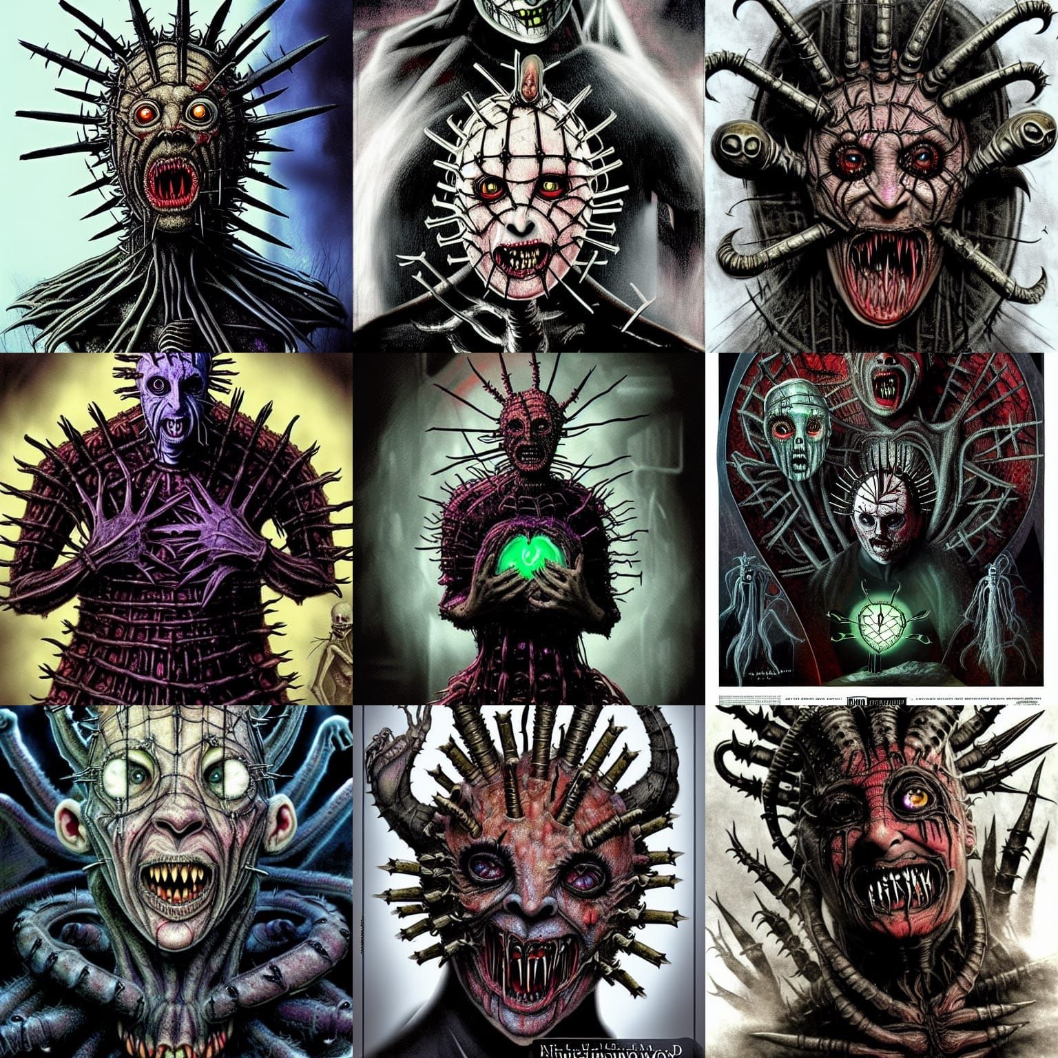 Nightmare Hellraiser: A Dark Halloween Horror