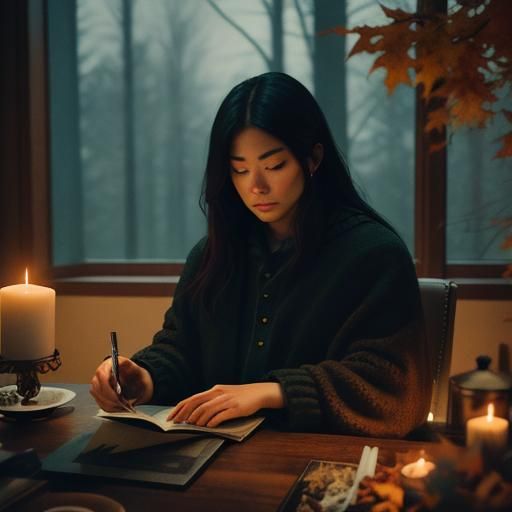 Cozy Fall Ambience in Cinematic Style