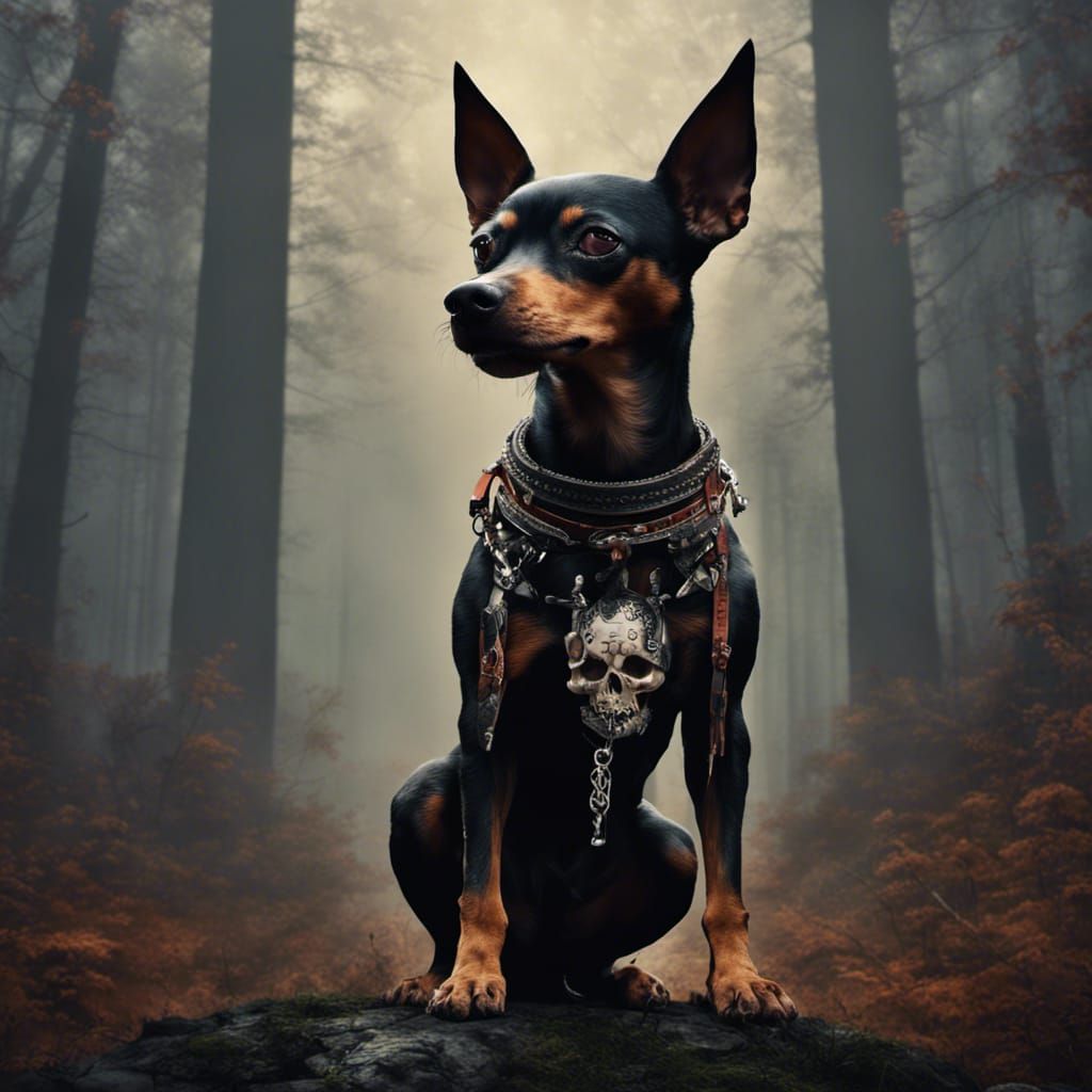 Heavy metal mini pinscher