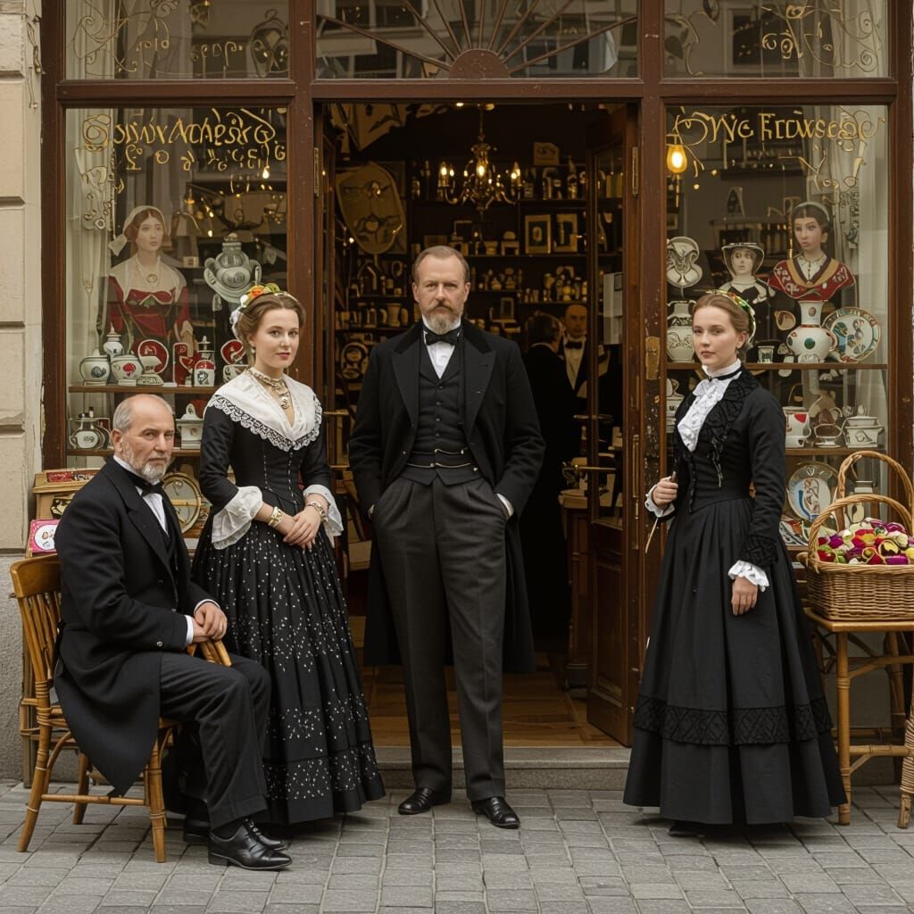 Boleslaw Prus Lalka Characters Before Shop