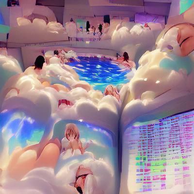 Surreal Dreamscape: A Vibrant AI-Generated Vision