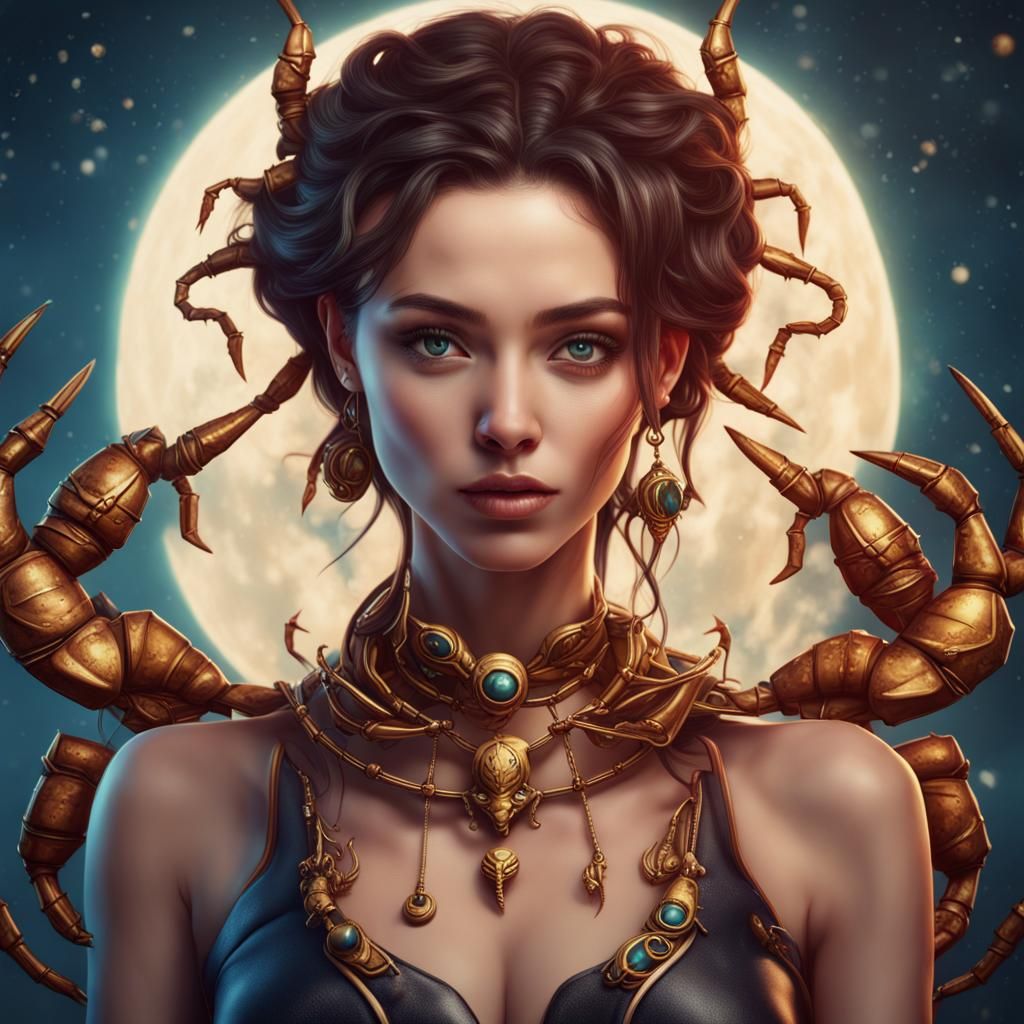 Beautiful Scorpio Woman - Zodiac Sign Collection