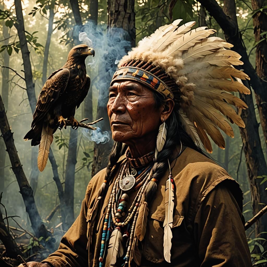 Saging Smoke and Eagle Feather Invocation