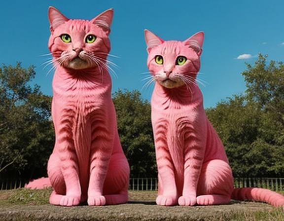 Pink Cats