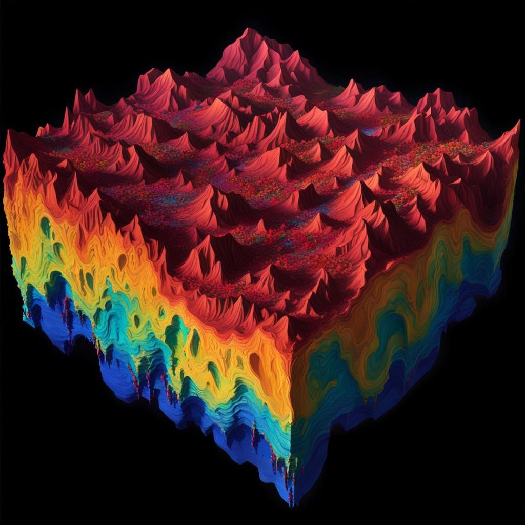 Isometric Simulation of Rayleigh-Taylor Instability as Digit...